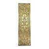 9.9 Inch "Nezib" Decorative Brass Push Plate